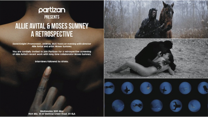 Allie Avital's videos for Moses Sumney in London screening on May 30th