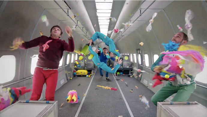 OK Go 'Upside Down & Inside Out' by Trish Sie and Damian Kulash Jr.