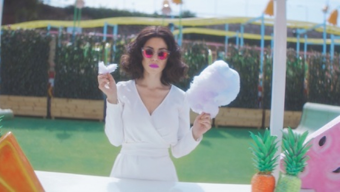 Marina and the Diamonds 'Blue' by Charlotte Rutherford